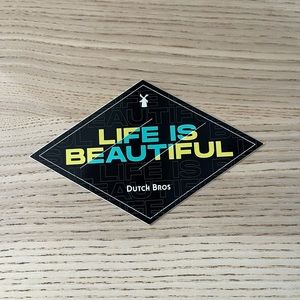 Dutch bros sticker